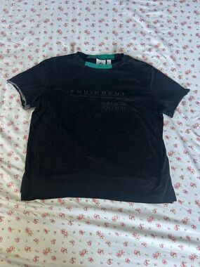 ADIDAS Equipment Black Crew Neck Men's T-Shirt